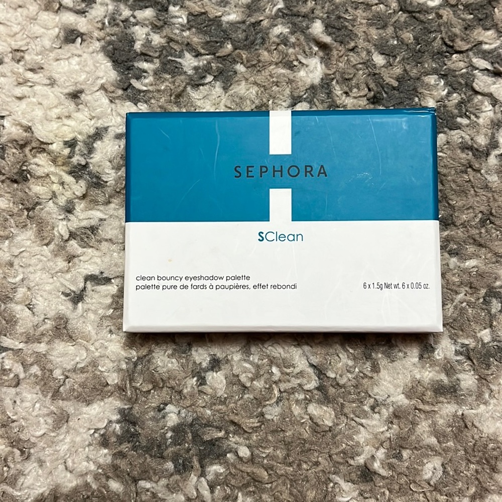 Sephora clean  bouncy eyeshadow pallete